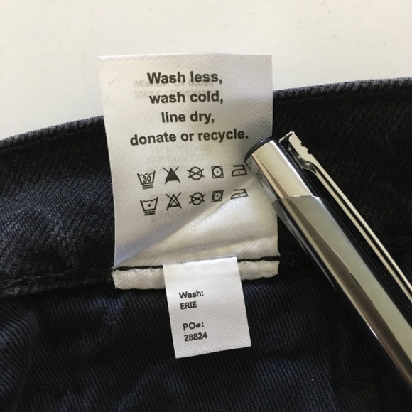 NWT Reformation Peyton High Rise Bootcut Jeans Sz 29 Erie Black Organic Cotton - Picture 15 of 16